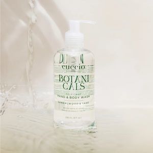 CUCCIO SOMATOLOGY || Botanicals Hand + Body Wash-Sandalwood & Sage ✨NEW/SEALED✨